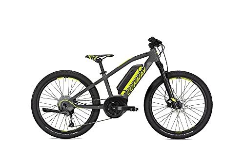 Elektrische Mountainbike : CONWAY EMS 240 Kinder & Jugend eBike Bosch Grey-matt-Lime 33 / XS 2021