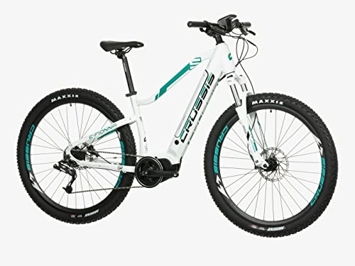 Elektrische Mountainbike : Crussis 29 Zoll E-Bike Fionna 5.8 Elektro MTB Fahrrad Pedelec Mittelmotor 48cm
