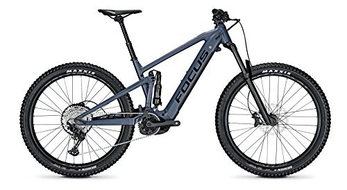 Elektrische Mountainbike : Derby Cycle Focus Jam² 6.7 Plus Bosch Elektro Fullsuspension Mountain Bike 2021 (M / 42cm, Stone Blue)