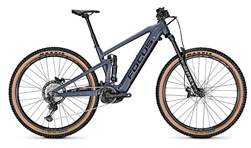 Elektrische Mountainbike : Derby Cycle Focus Jam² 6.8 Nine Bosch Fullsuspension Elektro All Mountain Bike 2020 (L / 45cm, Stone Blue)
