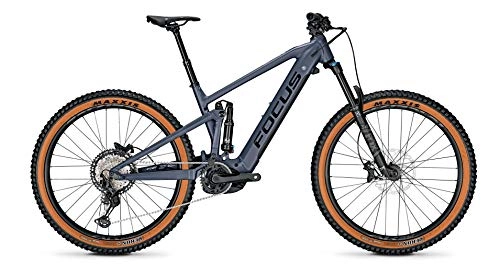 Elektrische Mountainbike : Derby Cycle Focus Jam² 6.8 Plus Bosch Elektro Fullsuspension Mountain Bike 2021 (S / 40cm, Stone Blue)