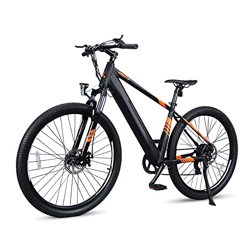 Elektrische Mountainbike : E-Bike Cityräder Fahrrad EU-konform E-Mountainbike Quick-Fold-System 7-Gang-Getriebe EU-konform Für 25 km / h | LED Licht & Sportsattel