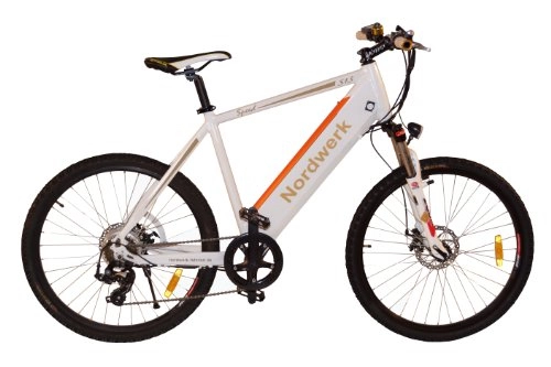 Elektrische Mountainbike : E-Bike, Mountainbike, Pedelec, Alu EBike, starker 12 Ah Panasonic Akku, S 13