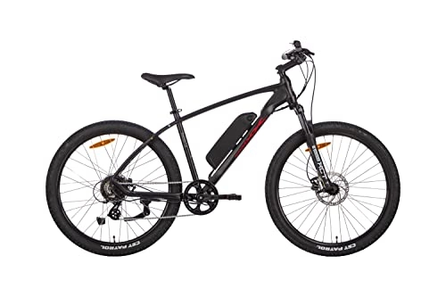 Elektrische Mountainbike : E-Bike SAXXX Everest 2.0 H27, 5x47 7GKette FG 10, 4Ah HM schwarz matt