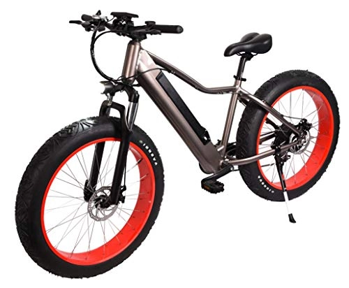 Elektrische Mountainbike : E-Fatbike “Fat Tire Subcross“, 40 km / h, 500 Watt, 48V / 10, 4 Ah Lithium-Akku, 26 Zoll, E-Bike, Elektrofahrrad, S-Pedelec, Fahrrad, E-Fahrrad, Elektro Fat Bike
