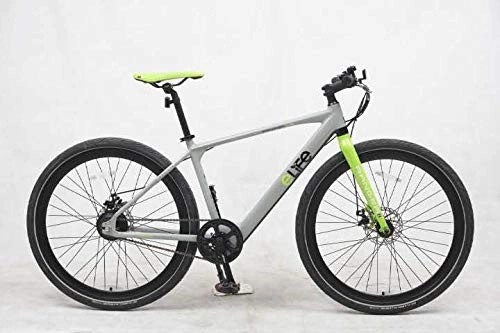 Elektrische Mountainbike : E-Life Designer City E-Bike grau / grün