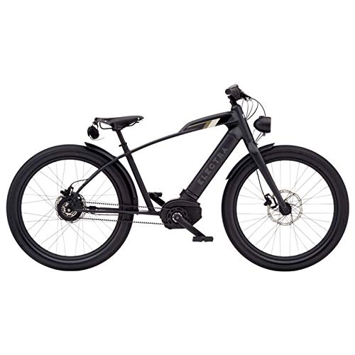 Elektrische Mountainbike : ELECTRA Herren Fahrrad Cafe Moto GO! E-Bike, Schwarz, 26", 572871