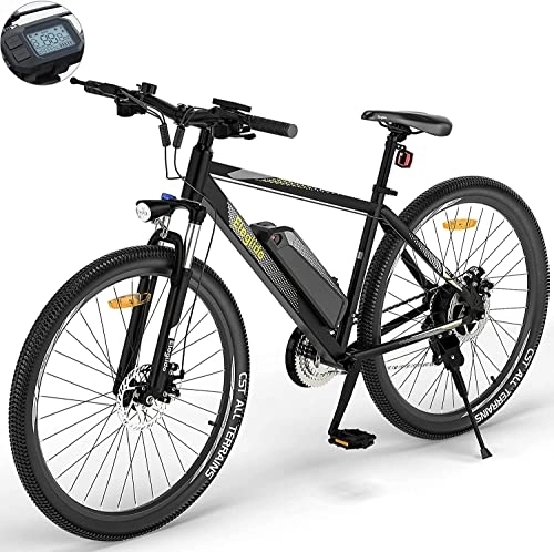 Elektrische Mountainbike : Eleglide M1 Plus E-Bike Damen Herren E-Mountainbike 27.5 / 29 Zoll Elektrofahrrad mit 36V 12.5Ah Abnehmbarer Akku, EU-konform E Fahrrad 21 Gänge 250W Hinterradmotor, LED Licht