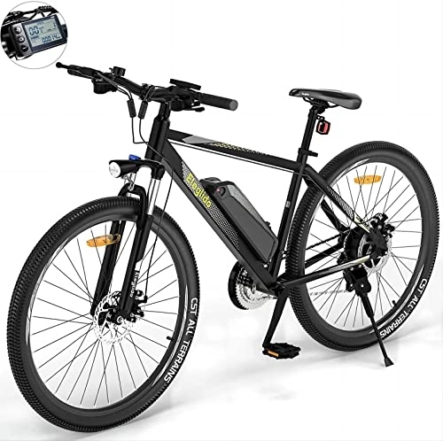 Elektrische Mountainbike : ELEGLIDE M1 Plus E-Bike Damen Herren E-Mountainbike 27.5 Zoll Elektrofahrrad mit 36V 12.5Ah Abnehmbarer Lithium-Ionen-Akku, EU-konform E Fahrrad 21 Gänge & Hinterradmotor, LED Licht & Sportsattel
