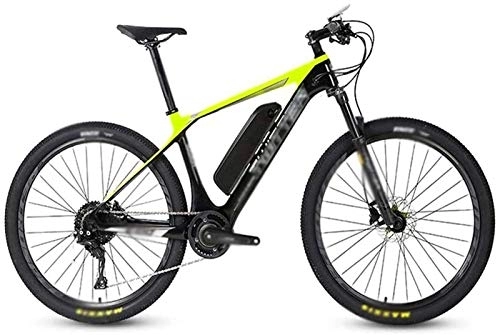 Elektrische Mountainbike : Elektrische E-Bikes, 26-Zoll-Kohlefaser-Elektrofahrräder, LCD-Digitalanzeigesteuerung Mountainbike 36V13Ah Lithiumbatterie Fahrrad Outdoor-Radfahren