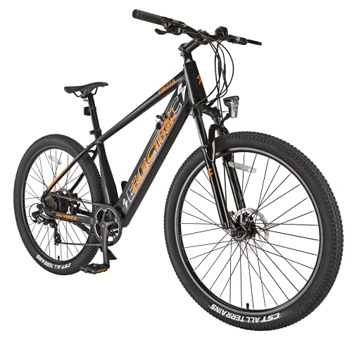 Elektrische Mountainbike : Elektrofahrrad Ebike Mountainbike, 27.5" Elektrisches Fahrrad mit 250W 36V 10Ah Lithium-Batterie und Shimano 7- Gang