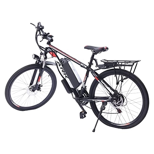 Elektrische Mountainbike : Fahrrad 26inch Elektrisches Fahrrad E-Mountain Bike, Elektrisches Fahrrad Geeignet für Männer und Frauen 250W 36V 21Gänge E Bike Rot