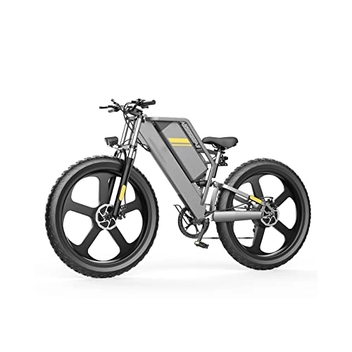 Elektrische Mountainbike : Fahrräder für Erwachsene E-Bike Brushless Motor Mountainbike Fat TireLine Bremse Hybrid Bike