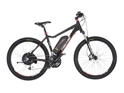 Elektrische Mountainbike : FISCHER e-Bike Mountainbike EM 1608, 27, 5 Zoll, Heckmotor, SHIMANO 24-Gang-Schaltung