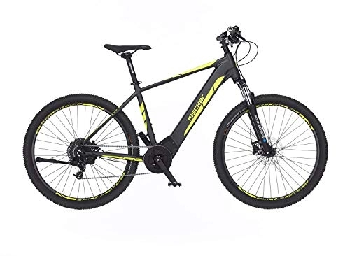 Elektrische Mountainbike : FISCHER E-Mountainbike MONTIS 5.0i, E-Bike MTB, grau matt, 27, 5 Zoll, RH 48 cm, Brose Mittelmotor 50 Nm, 36 V Akku im Rahmen