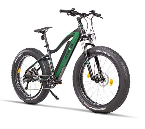 Elektrische Mountainbike : Fitifito FT26 Elektrofahrrad Fatbike E-Bike Pedelec, 48V 250W Bafang Cassette Heckmotor, 48V 13Ah 624Wh Samsung Akku, hydraulische Bremsen, Büchel Scheinwerfer