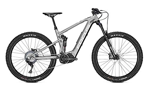 Elektrische Mountainbike : Focus Jam 6.7 Plus Shimano Steps Fullsuspension Elektro All Mountain Bike 2019 (XL / 50cm, Grey)