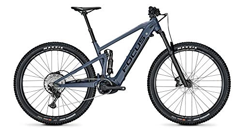 Elektrische Mountainbike : Focus Jam² 6.7 Nine Bosch Elektro Fullsuspension Mountain Bike 2021 (L / 45cm, Stone Blue)