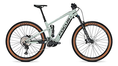 Elektrische Mountainbike : Focus Jam² 6.8 Nine Bosch Elektro Fullsuspension Mountain Bike 2021 (M / 42cm, Sky Grey)