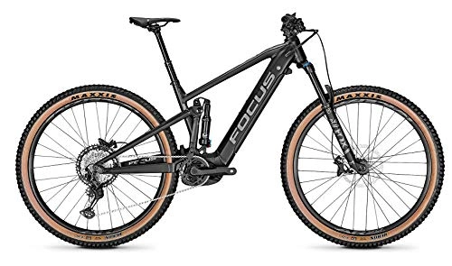Elektrische Mountainbike : Focus Jam² 6.8 Nine Bosch Fullsuspension Elektro All Mountain Bike 2020 (L / 45cm, Magic Black)