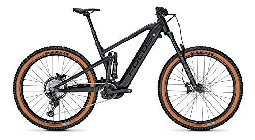 Elektrische Mountainbike : Focus Jam² 6.8 Plus Bosch Elektro Fullsuspension Mountain Bike 2021 (XL / 49cm, Magic Black)