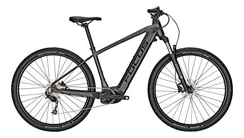 Elektrische Mountainbike : Focus Jarifa² 6.6 Nine Bosch 500Wh Elektro Mountain Bike (M / 44cm, Diamond Black)