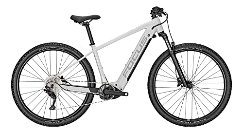 Elektrische Mountainbike : Focus Jarifa² 6.7 Nine Bosch 625Wh Elektro Mountain Bike (S / 40cm, Light Grey)