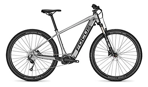 Elektrische Mountainbike : Focus Jarifa² 6.7 Nine Bosch Touren & Sport Elektro Mountain Bike 2020 (L / 48cm, Toronto Grey)