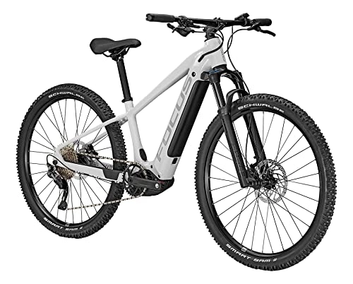 Elektrische Mountainbike : Focus Jarifa² 6.7 Seven Bosch 500Wh Elektro Mountain Bike 2022 (S / 40cm, Light Grey)