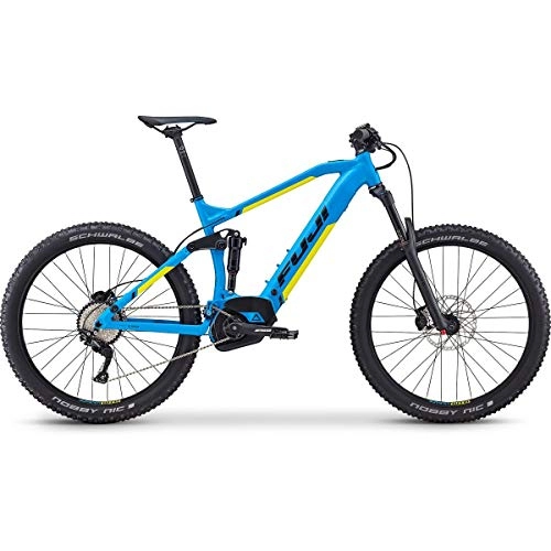 Elektrische Mountainbike : Fuji Blackhill Evo LT 27.5+ 1.3 Intl E-Bike 2019 Satin Cyan 48cm (19") 27.5" (650b)