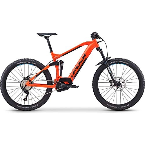 Elektrische Mountainbike : Fuji Blackhill Evo LT 27.5+ 1.5 Intl E-Bike 2019 Satin Orange 53cm (21") 27.5" (650b)