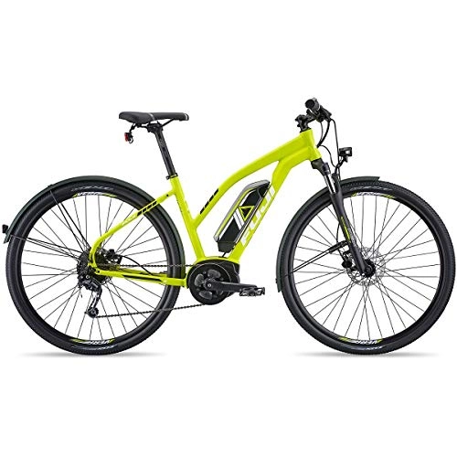 Elektrische Mountainbike : Fuji E-Traverse 1.3+ ST Intl Women's E-Bike 2019 Satin Citrus 41cm (16.25") 700c