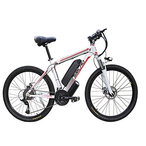 Elektrische Mountainbike : FZYE 26 Zoll Elektrofahrräder Bicycle, 48V / 1000W Boost Bicycle Räder Sport Outdoor Freizeit, Rot