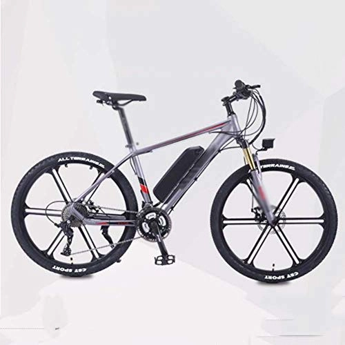 Elektrische Mountainbike : FZYE 26 Zoll Elektrofahrräder Bike, Boost Mountain Bicycle Rahmen aus Aluminiumlegierung Adult Fahrräder Sport Outdoor Freizeit Radsport, Lila