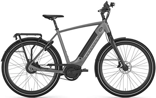 Elektrische Mountainbike : Gazelle Ultimate C380 HMB 500Wh Bosch Elektro Fahrrad 2020 (28" Herren Diamant 57cm, Grau)