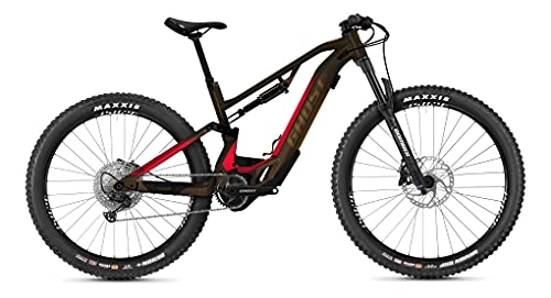 Elektrische Mountainbike : Ghost Hybride ASX Essential 130 Bosch Elektro Fahrrad 2021 (L / 47cm, Chocolate / Riot Red)
