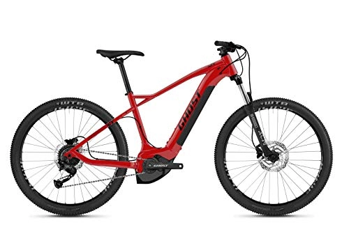 Elektrische Mountainbike : Ghost Hybride HTX 2.7+ Yamaha Elektro Bike 2020 (L / 48cm, Riot Red / Jet Black)