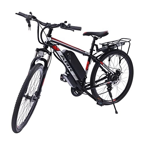 Elektrische Mountainbike : GMSLuu 21-Gang Fahrrad 26 Zoll elektrisches Fahrrad Mountain Bike, elektrisches Fahrrad, geeignet für Männer und Frauen EU-konformes Elektrofahrrad