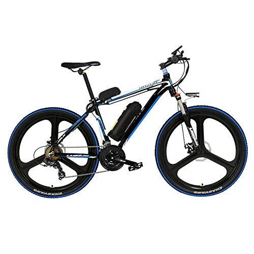 Elektrische Mountainbike : GUI-Mask SDZXCElektrisches Mountainbike 48V Lithium Batterie Elektrisches Einrad Fünfgang Power Fahrrad 26 Zoll