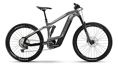 Elektrische Mountainbike : Haibike AllMtn 4 Bosch Elektro Bike 2021 (S / 41cm, Cool Grey / Black Matte)