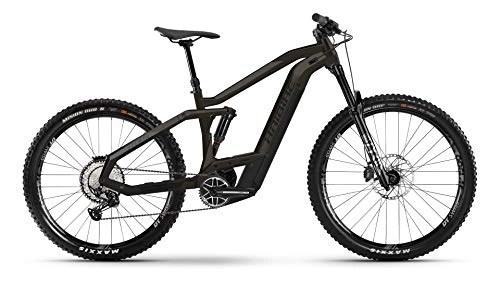 Elektrische Mountainbike : Haibike AllMtn 5 Bosch Elektro Bike 2021 (M / 44cm, Black / Titan Matte / Glossy)