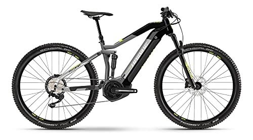 Elektrische Mountainbike : Haibike FullNine 6 Yamaha Elektro Bike 2021 (L / 48cm, Urban Grey / Ink)