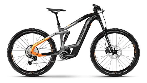 Elektrische Mountainbike : Haibike FullSeven 10 Bosch Elektro Bike 2021 (XL50cm, Titan / Black / Lava Matte)