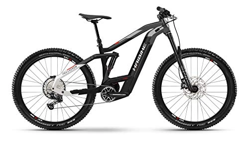 Elektrische Mountainbike : Haibike FullSeven 9 Bosch Elektro Bike 2021 (XL / 50cm, Black / Titan / White)