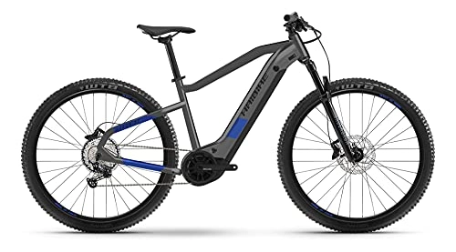 Elektrische Mountainbike : Haibike HardNine 7 Yamaha Elektro Bike 2022 (XL / 51cm, Anthracite / Indigo)