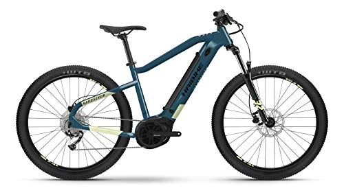 Elektrische Mountainbike : Haibike HardSeven 5 Bosch Elektro Bike 2021 (L / 49cm, Blue / Canary)