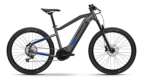 Elektrische Mountainbike : Haibike HardSeven 7 Yamaha Elektro Bike 2021 (S / 40cm, Anthracite / Indigo)