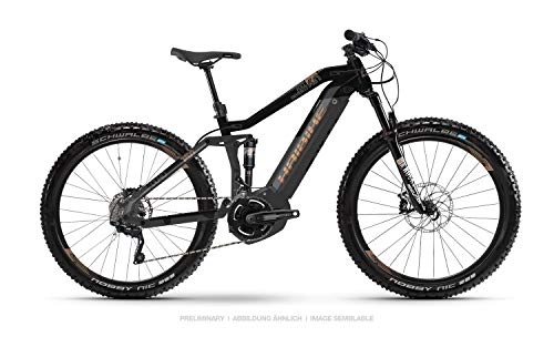 Elektrische Mountainbike : Haibike Sduro FullSeven LT 6.0 27.5'' Pedelec E-Bike MTB grau / schwarz / bronzefarben 2019: Gre: M