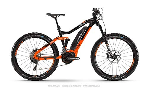 Elektrische Mountainbike : HAIBIKE Sduro FullSeven LT 8.0 27.5'' Pedelec E-Bike MTB orange / schwarz 2019: Größe: M