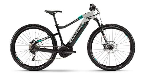 Elektrische Mountainbike : HAIBIKE SDURO HardNine 7.0 Yamaha Elektro Bike 2020 (L / 48cm, Schwarz / Grau / Türkis)